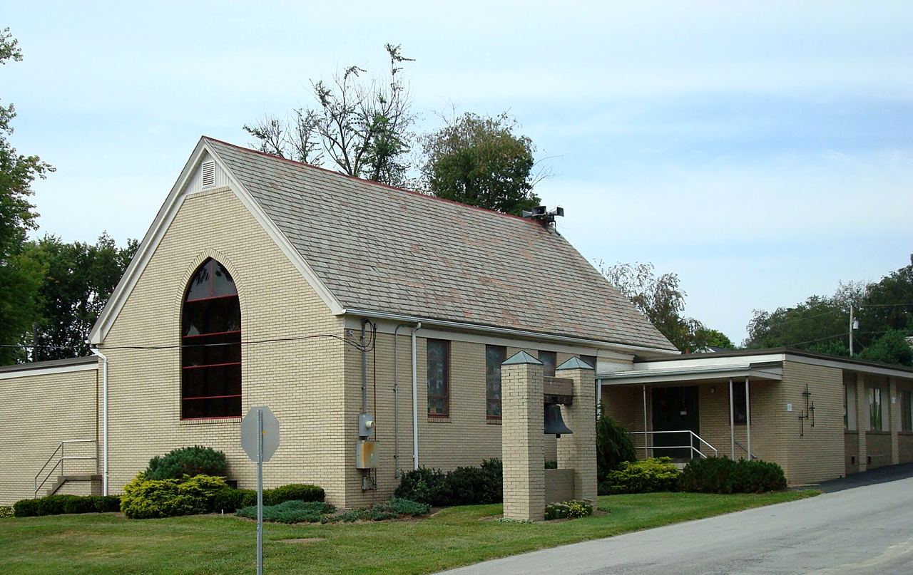 The Winona Methodist Church building on Winona Road